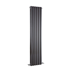 [BHAS006] Huddlesford Contemporary Vertical Double Panel Radiator, Choice of Colour and Size - Cutout