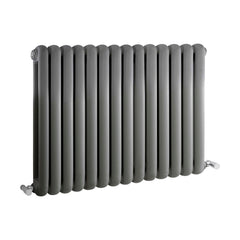 [BHAS007H] Balterley Aspire Horizontal Double Panel Radiator, 635mm x 863mm - Anthracite - Cutout