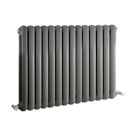 [BHAS007H] Balterley Aspire Horizontal Double Panel Radiator, 635mm x 863mm - Anthracite - Cutout