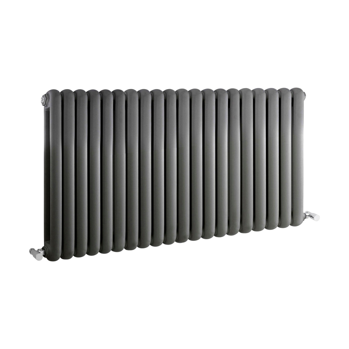 [BHAS007] Balterley Aspire Horizontal Double Panel Radiator, 635mm x 1223mm - Anthracite - Cutout