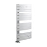 [BHCL336] Contemporary Heated Towel Rail with Curved Panels, 1080 x 550mm - Choice of Colour - Cutout