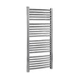 [BHCL386] Heated Vertical Towel Rail with Curved Rails - 1126 BTU - 1100mm x 500mm - Chrome - Cutout