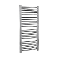 [BHCL386] Heated Vertical Towel Rail with Curved Rails - 1126 BTU - 1100mm x 500mm - Chrome - Cutout