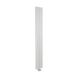 [BHEB007] Balterley Embrace Compact Vertical Double Panel Radiator 1800mm x 236mm - Gloss White - Cutout