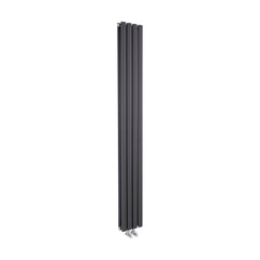 [BHEB009] Pattingham Compact Vertical Double Panel Radiator 1800mm x 236mm, Choice of Colour - Cutout