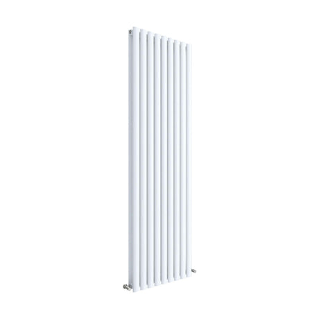 [BHEB327] Balterley Vertical Double Panel Designer Radiator, 1800 x 528mm - Gloss White - Cutout