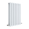 [BHEB337D] Balterley Embrace Horizontal Double Panel Radiator, 600mm x 412mm - Gloss White - Cutout