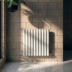 [BHEB338D] Pattingham Contemporary Horizontal Double Panel Radiator, Choice of Colour and Size - Silo