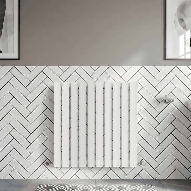 [BHEB338] Pattingham Horizontal Single Panel Radiator, Choice of Size and Finish - Silo