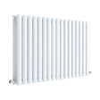 [BHEB339D] Balterley Embrace Horizontal Double Panel Radiator, 600mm x 992mm - Gloss White - Cutout