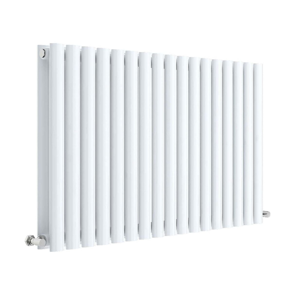 [BHEB339D] Balterley Embrace Horizontal Double Panel Radiator, 600mm x 992mm - Gloss White - Cutout