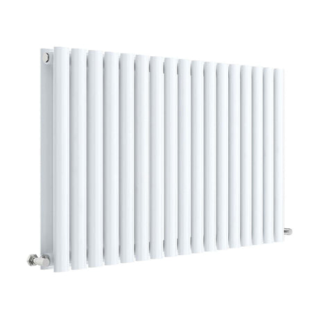 [BHEB339D] Balterley Embrace Horizontal Double Panel Radiator, 600mm x 992mm - Gloss White - Cutout