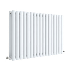 [BHEB339D] Pattingham Contemporary Horizontal Double Panel Radiator, Choice of Colour and Size - Cutout