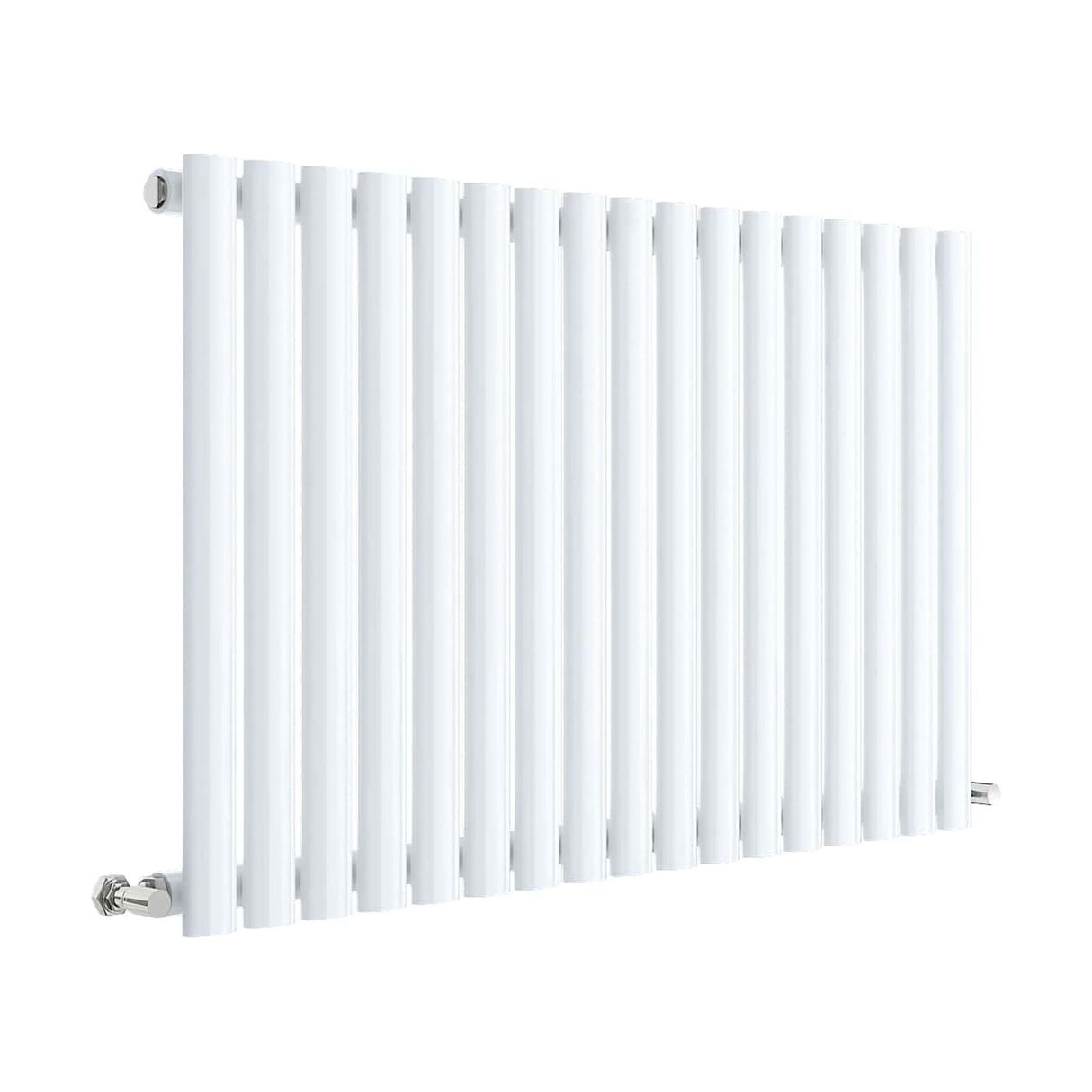 [BHEB339] Balterley Embrace Horizontal Single Panel Radiator, 600mm x 992mm - Gloss White - Cutout