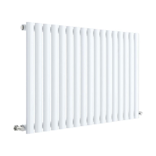 [BHEB339] Balterley Embrace Horizontal Single Panel Radiator, 600mm x 992mm - Gloss White - Cutout