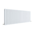 [BHEB342D] Balterley Embrace Horizontal Double Panel Radiator, 600mm x 1572mm - Gloss White - Cutout