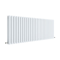 [BHEB342D] Pattingham Contemporary Horizontal Double Panel Radiator, Choice of Colour and Size - Cutout