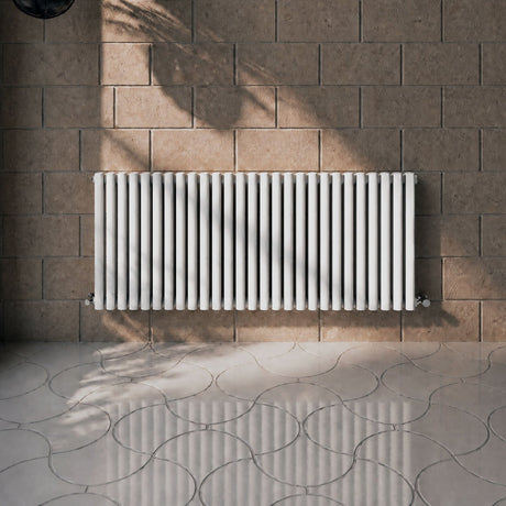 [BHEB342D] Pattingham Contemporary Horizontal Double Panel Radiator, Choice of Colour and Size - Silo