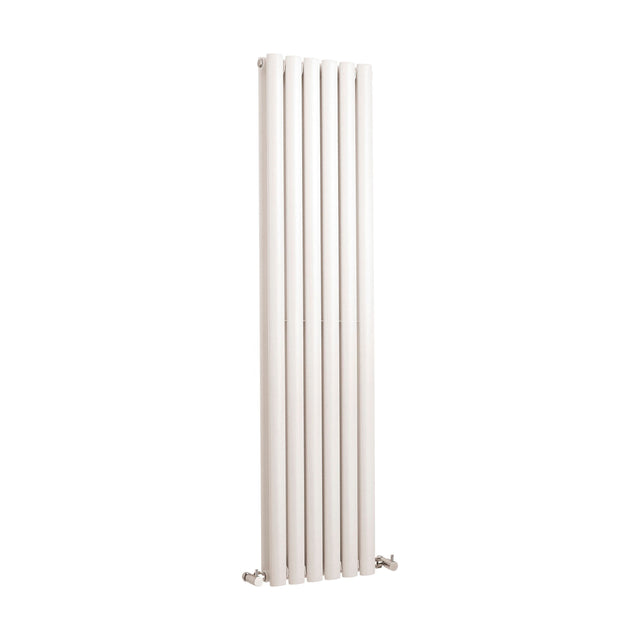 [BHEB368] Balterley Embrace Vertical Double Panel Radiator, 1500mm x 354mm - Gloss White - Cutout