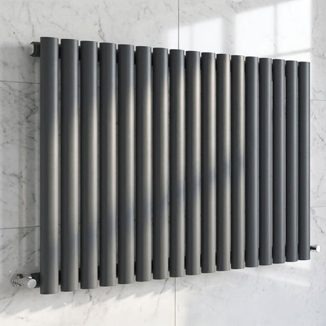 [BHEBA39] Pattingham Horizontal Single Panel Radiator, Choice of Size and Finish - Silo