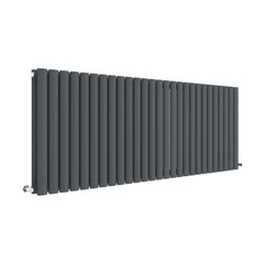 [BHEBA42D] Pattingham Contemporary Horizontal Double Panel Radiator, Choice of Colour and Size - Cutout