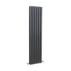 [BHEBA76] Pattingham Contemporary Vertical Double Panel Radiator, Choice of Size and Colour - Cutout