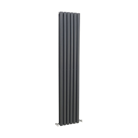 [BHEBA77] Pattingham Contemporary Vertical Double Panel Radiator, Choice of Size and Colour - Cutout