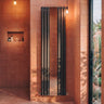 [BHEBA79] Pattingham Contemporary Vertical Double Panel Radiator with Mirror, 1800mm x 499mm - Choice of Colour - Silo