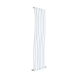 [BHEBW95] Balterley Embrace Wave Vertical Single Panel Radiator, 1785mm x 413mm - Gloss White - Cutout