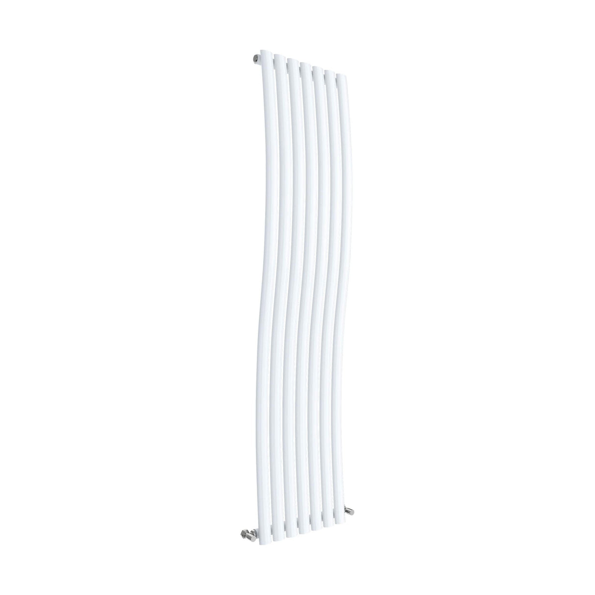 [BHEBW95] Balterley Embrace Wave Vertical Single Panel Radiator, 1785mm x 413mm - Gloss White - Cutout