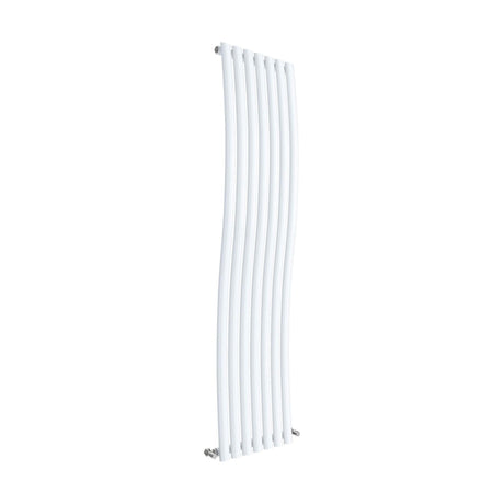 [BHEBW95] Balterley Embrace Wave Vertical Single Panel Radiator, 1785mm x 413mm - Gloss White - Cutout