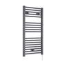 [BHEL154] Ellastone Electric Vertical Round Towel Rail with 18 Rails, 920mm x 480mm, Choice of Colour - Cutout