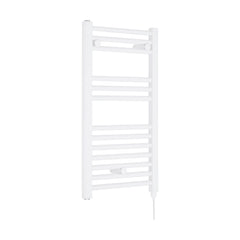 [BHEL156] Ellastone Electric Vertical Round Towel Rail with 13 Rails, 720mm x 400mm, Choice of Colour - Cutout