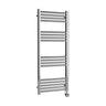 [BHER360] Croxall Electric Round Tube Heated Towel Rail with 17 Bars, 1200 x 500mm - Choice of Colour - Cutout