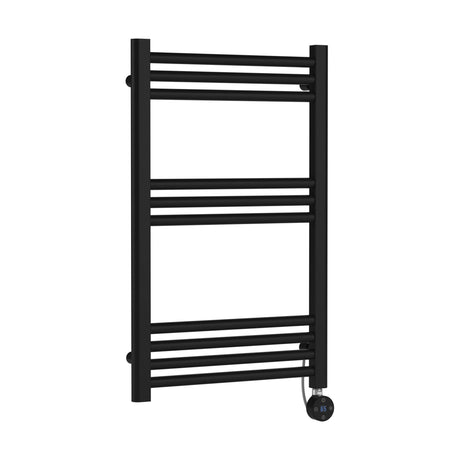 [BHER459] Croxall Electric Round Tube Heated Towel Rail with 10 Bars, 800 x 500mm - Choice of Colour - Cutout