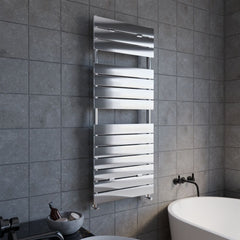 [BHFP335] Balterley Contemporary Heated Towel Rail 14 Flat Panels, 1213mm x 500mm - Chrome - Lifestyle 3