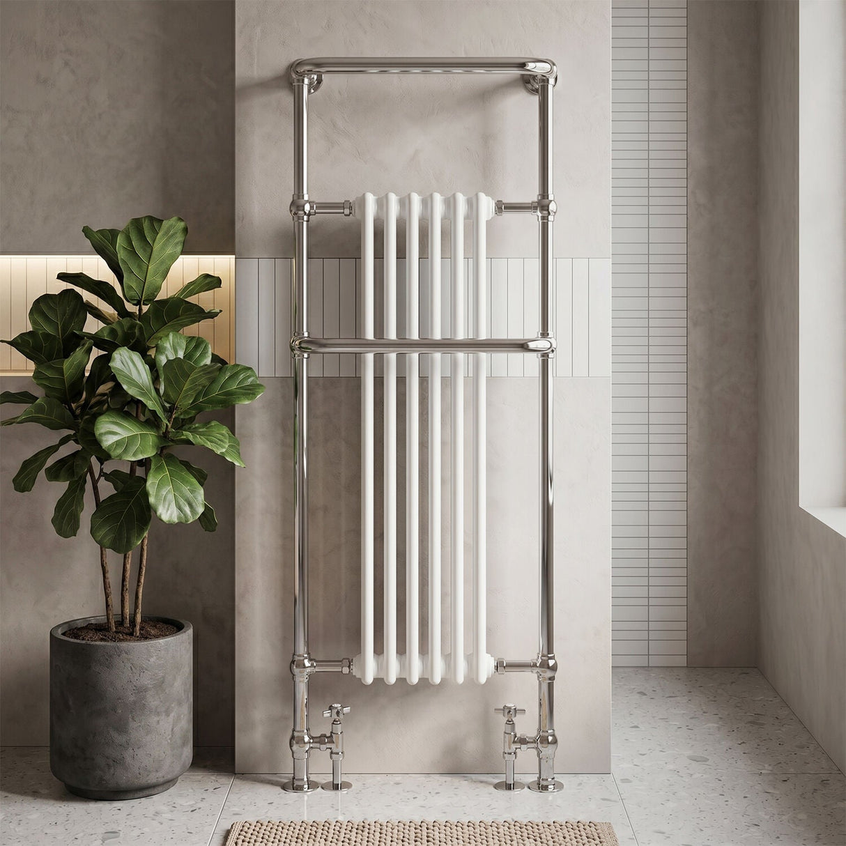 [BHHA008] HARRINGTON TOWEL RADIATOR 1500X575MM - Silo