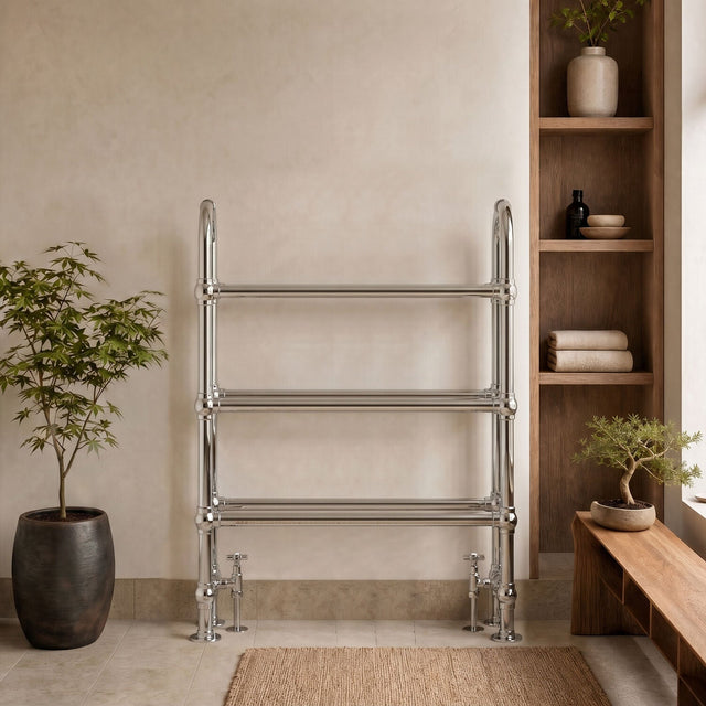 [BHHA009] HARRINGTON FLOOR TOWEL RAIL 780X685MM - Silo