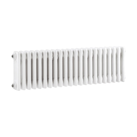 [BHHA303] Triple Column Traditional Radiator 300 x 999mm, High Gloss White - Cutout