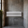[BHHA303] Triple Column Traditional Radiator 300 x 999mm, High Gloss White - Silo