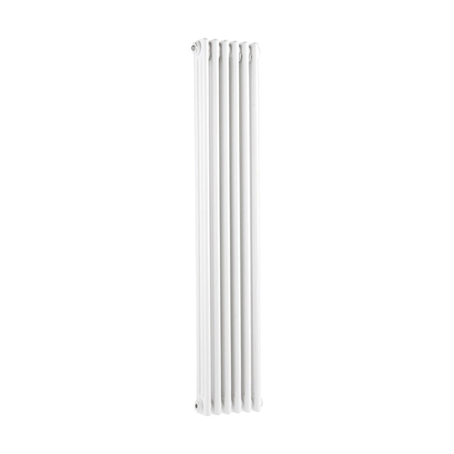 [BHHA308] Triple Column Traditional Radiator 1500 x 287mm, High Gloss White - Cutout