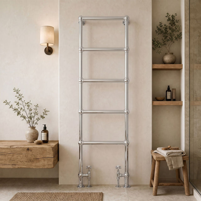 [BHHA355] HARRINGTON FLOOR TOWEL RAIL 1550X600MM - Silo