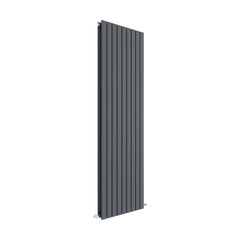 [BHLUA47D] Edingale Modern Square Vertical Double Panel Radiator - Choice of Size and Colour - Cutout
