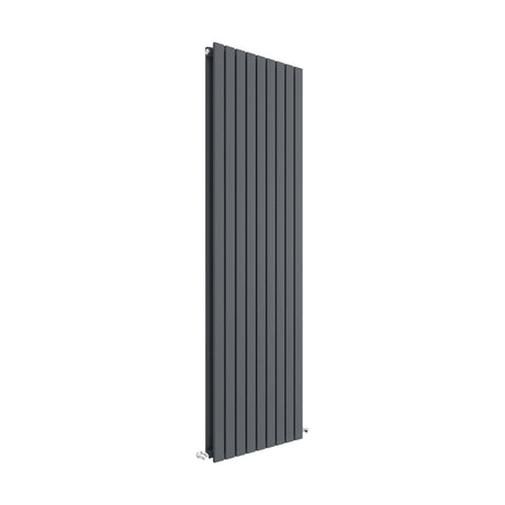 [BHLUA47D] Edingale Modern Square Vertical Double Panel Radiator - Choice of Size and Colour - Cutout