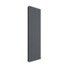 [BHLUA47D] Edingale Modern Square Vertical Double Panel Radiator - Choice of Size and Colour - Cutout