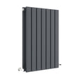 [BHLUA54D] Edingale Contemporary Square Horizontal Double Panel Radiator - Choice of Size and Colour - Cutout