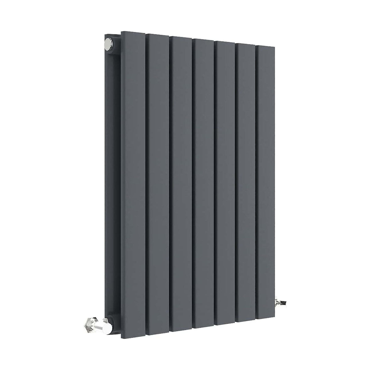 [BHLUA54D] Edingale Contemporary Square Horizontal Double Panel Radiator - Choice of Size and Colour - Cutout