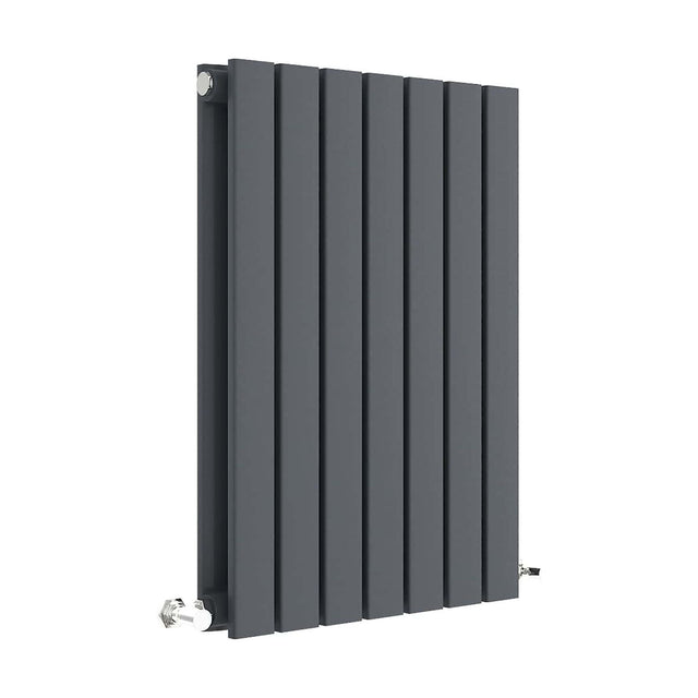 [BHLUA54D] Edingale Contemporary Square Horizontal Double Panel Radiator - Choice of Size and Colour - Cutout