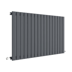 [BHLUA56] Edingale Square Horizontal Single Panel Radiator, Choice of Size and Colour - Cutout