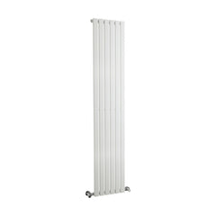 [BHLUW42] Edingale Vertical Single Panel Radiator, Square Design - Choice of Size and Colour - Cutout